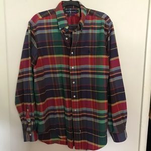 Ralph Lauren Men’s Multi-Colored Flannel